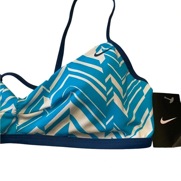 Nike Stripped Racerback Women’s Bikini Top - Picture 4 of 6